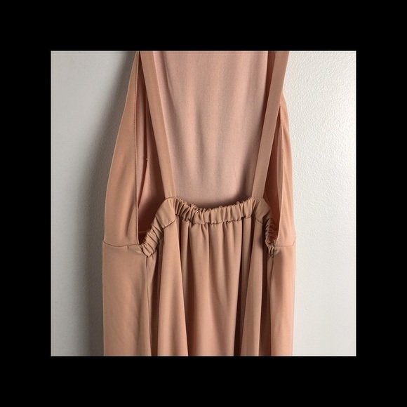 🌼2 for $30🌼 Show Me Your Mu Mu Amanda Dusty Blush Full Length Dress Small - Picture 6 of 10